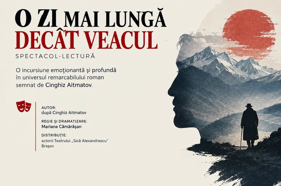 O ZI MAI LUNGĂ DECÂT VEACUL | ”DrAMAtic Brașov” International Festival 2026, Ediția XXXI.I