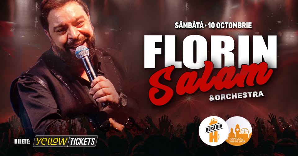 Florin Salam și orchestra în concert | București – Berăria H