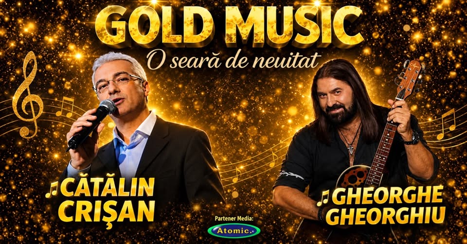 O seara de neuitat – Catalin Crisan si Gheorghe Gheorghiu – Brasov – ora 17:00